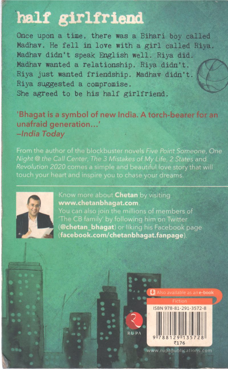 HALF GIRLFRIEND BY CHETAN BHAGAT - Image 2