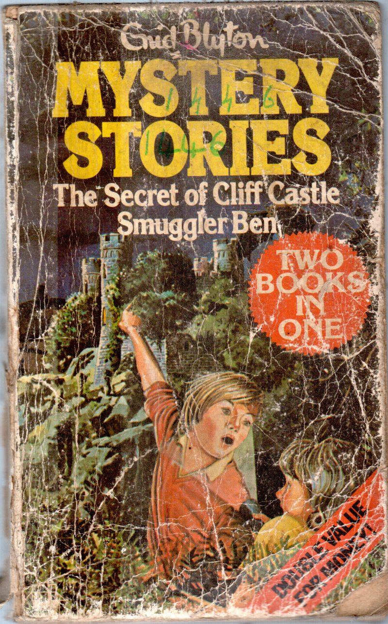 THE SCRET OF CLIFF CASTLE SMUGGLER BEN BY GUD BLYTON