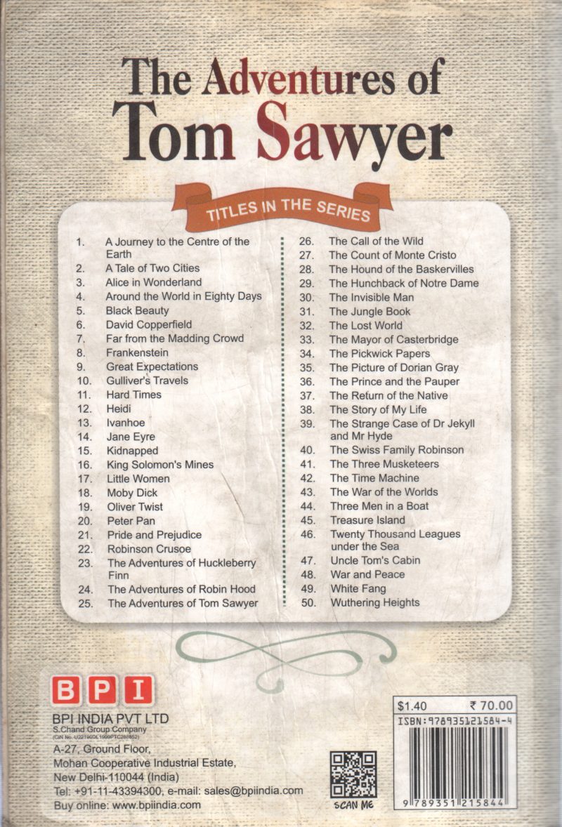 THE ADVENTURES OF TOM SAWYER BY MARK TWAIN - Image 2