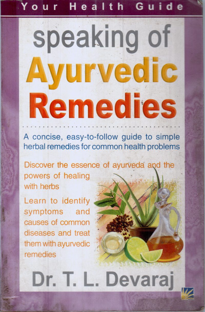 AYURVEDIC REMEDIES BY T.L.DEVARAJ