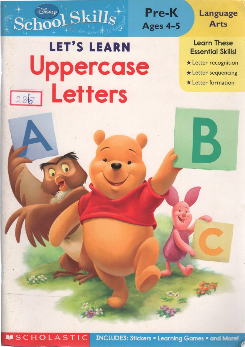LET'S LEARN UPPERCASE LETTERS