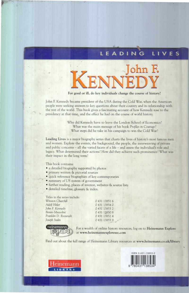 LEADING LIVES BY JOHN F.KENNEDY - Image 2