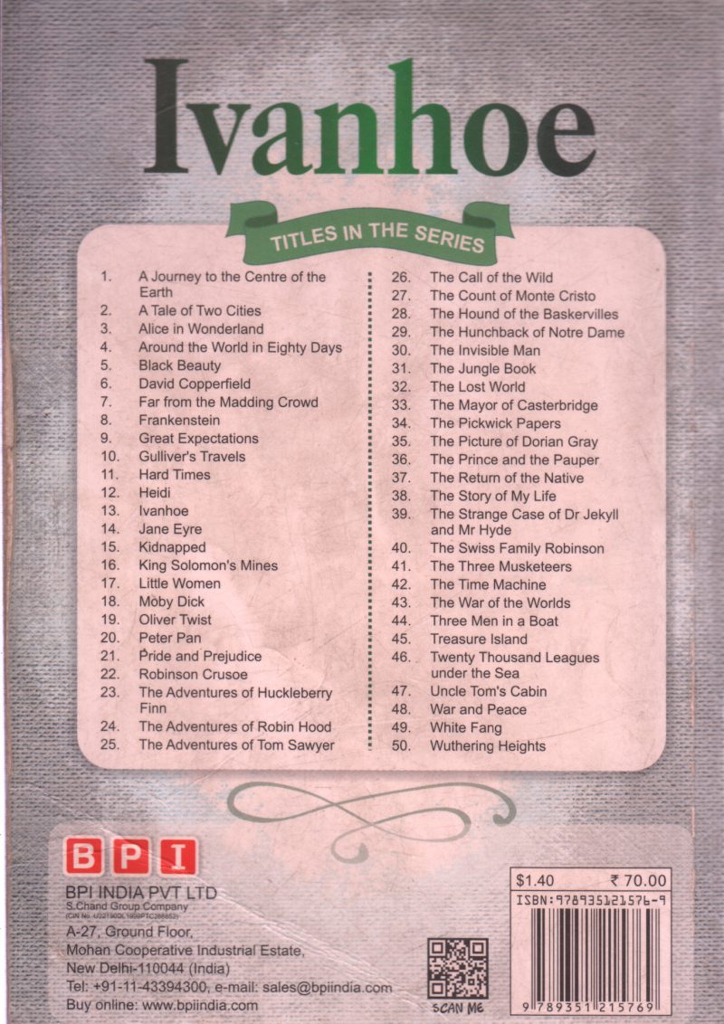 IVANHOE BY SIR WALTER SCOTT - Image 2
