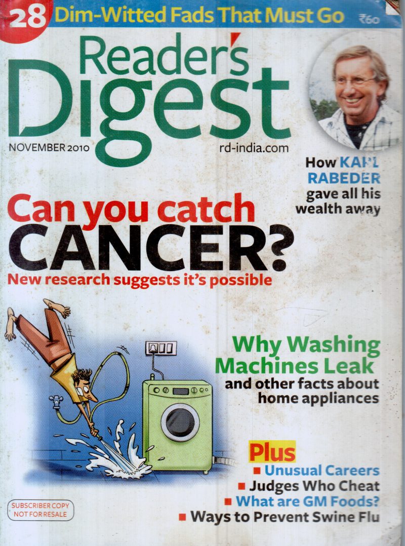 READER'S DIGEST BY KARL RABEDER