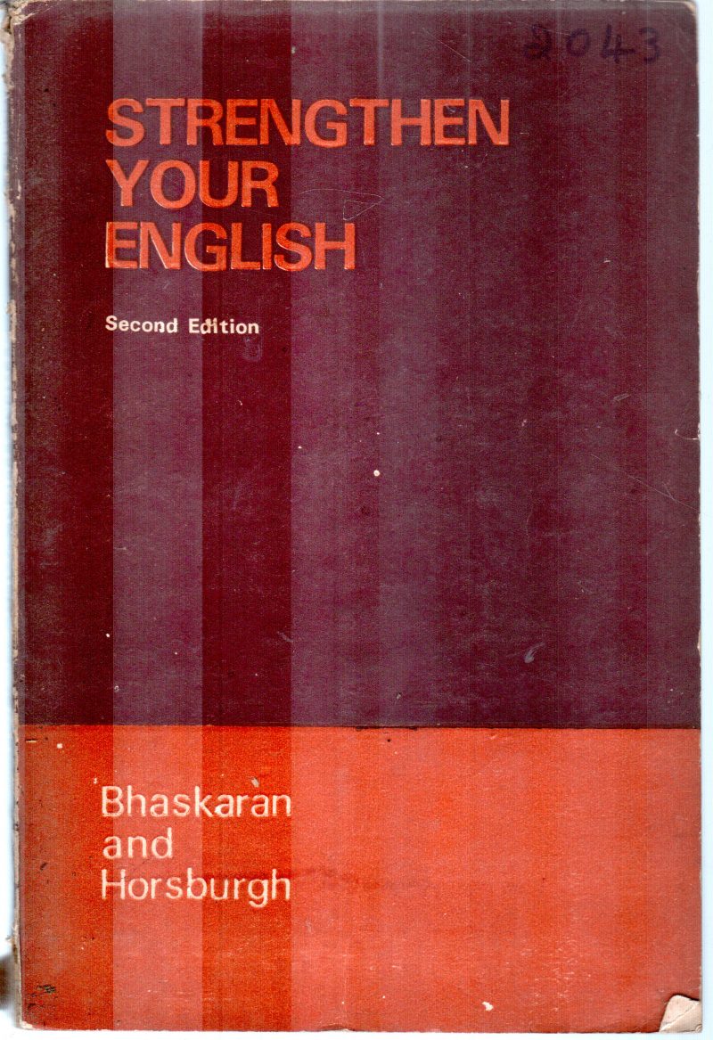 STRENGTHEN YOUR ENGLISH BY BHASKARAN