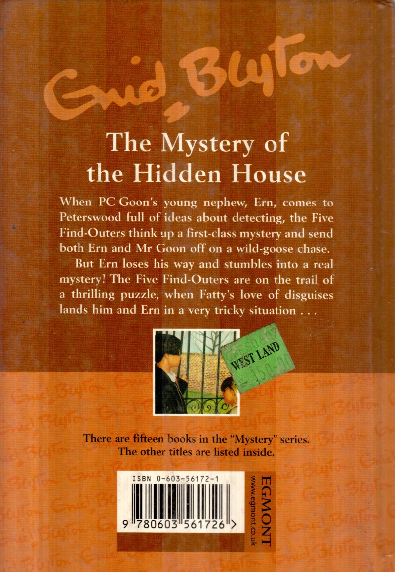 THE MYSTERY OF THE HIDDEN HOUSE BY GUID BLYTON - Image 2