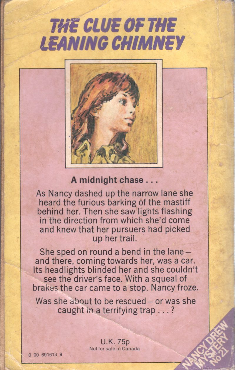 THE CLUE OF THE LEARNING CHIMNEY BY CAROLYN KEENE - Image 2