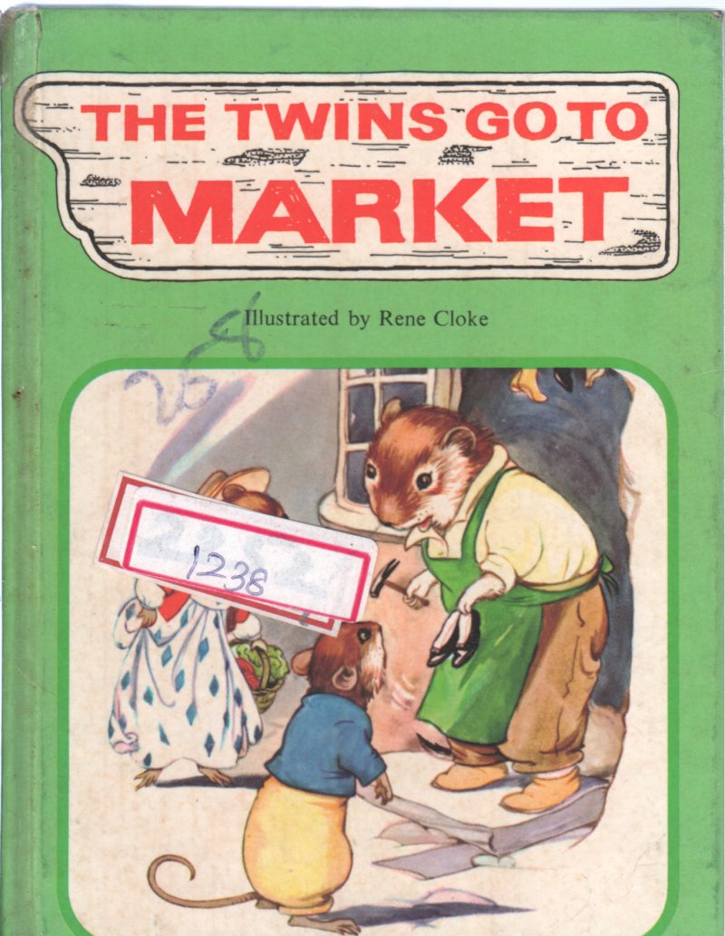 THE TWINS GO TO THE MARKET BY RENE CLOKE