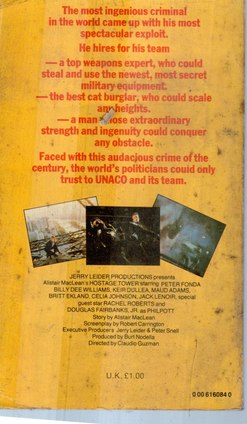 ALISTAIR MACLEAN'S HOSTAGE TOWER BY JOHN DENIS - Image 2