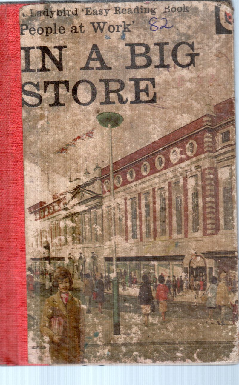 PEOPLE AT THE WORK IN A BIG STORE BY J.HAVENHAND
