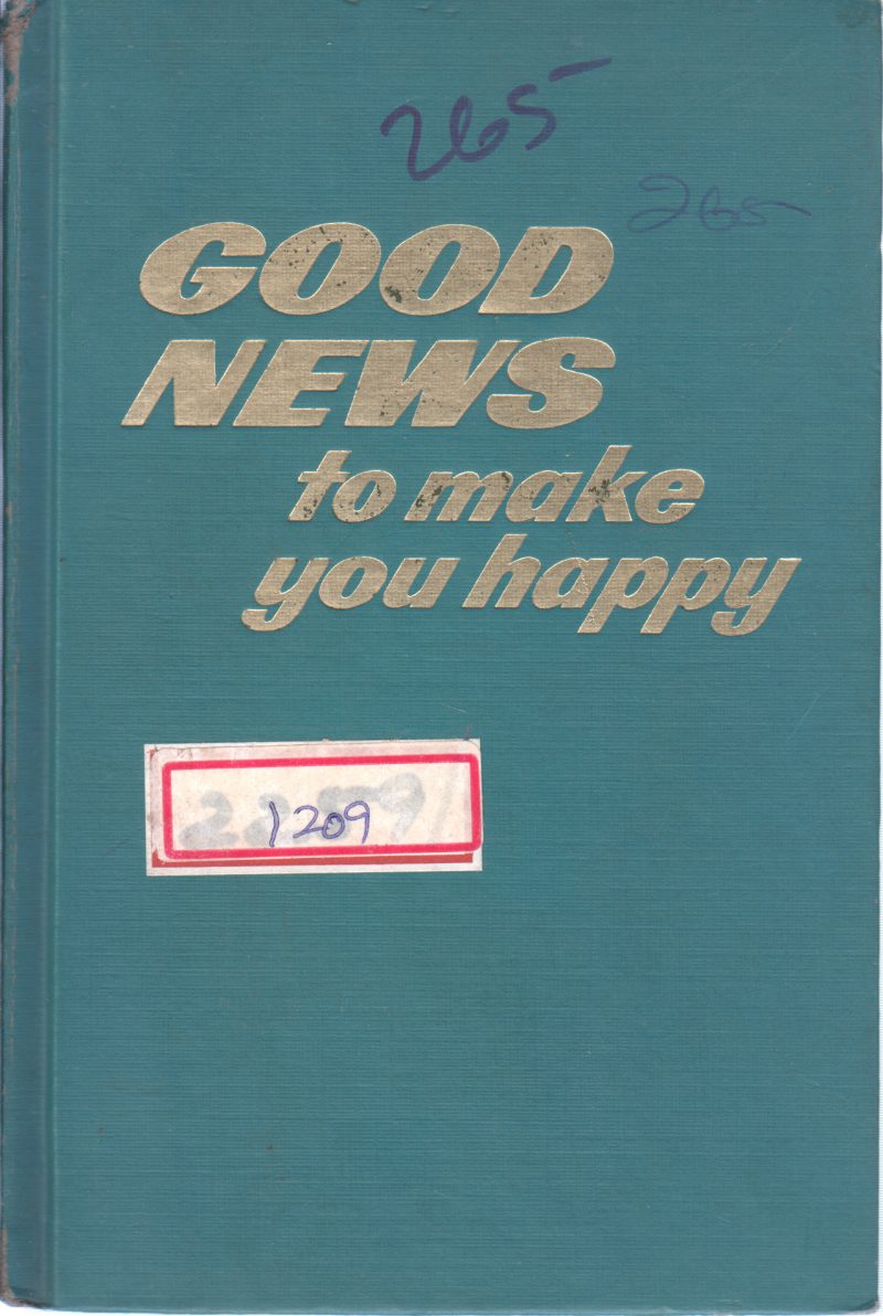 GOOD NEWS TO MAKE YOU HAPPY