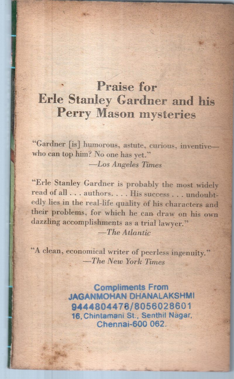 DEAD MAN TELLS TALEDS BY ERLE STANLEY GARDNER