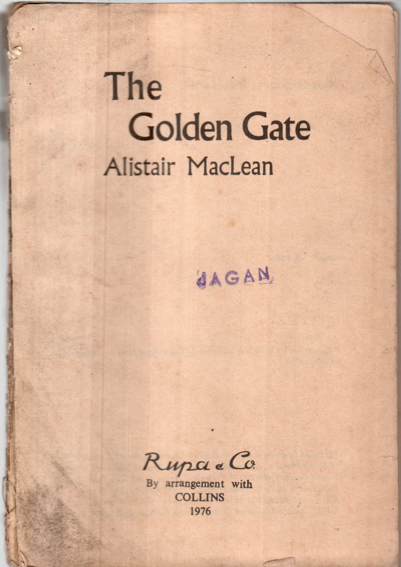 THE GOLDEN GATE BY ALISTAIR MACLEAN