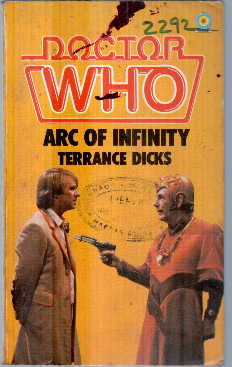 DOCTOR WHO ARC OF INFINITY BY TERRANCE DICKS