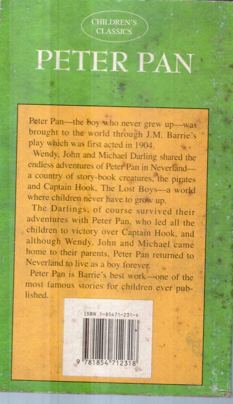 PETER PAN BY J.M.BARRIE - Image 2