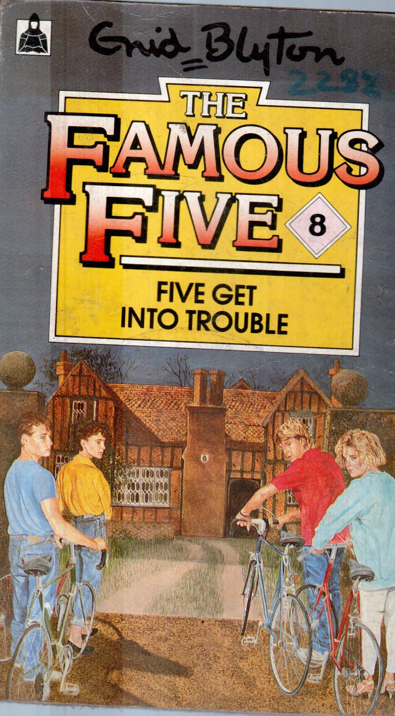 THE FAMOUS FIVE BY GUID BLYTON