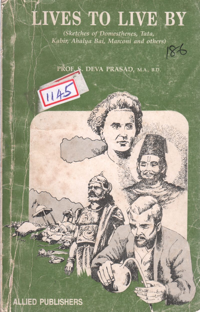 LIVES TO LIVE BY BY DEVA PRASAD