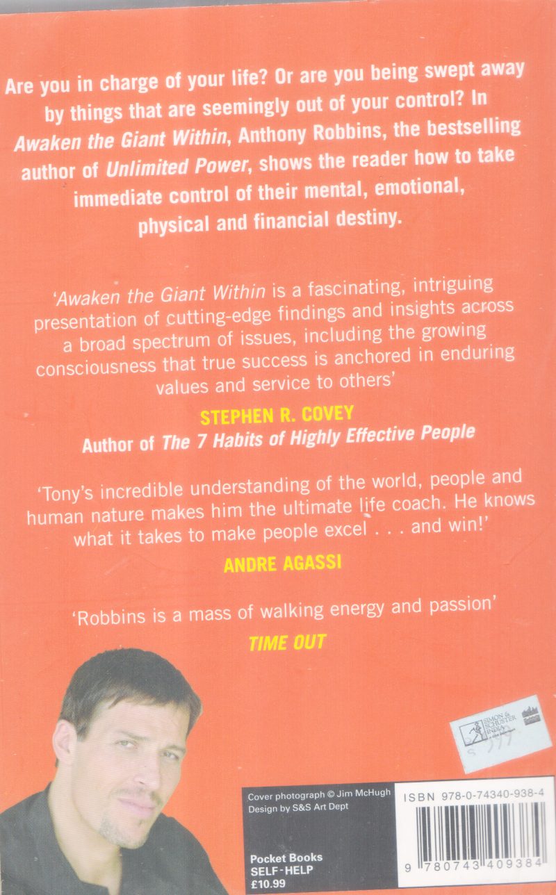 AWAKEN THE GIANT WITHIN BY ANTHONY ROBBINS - Image 2