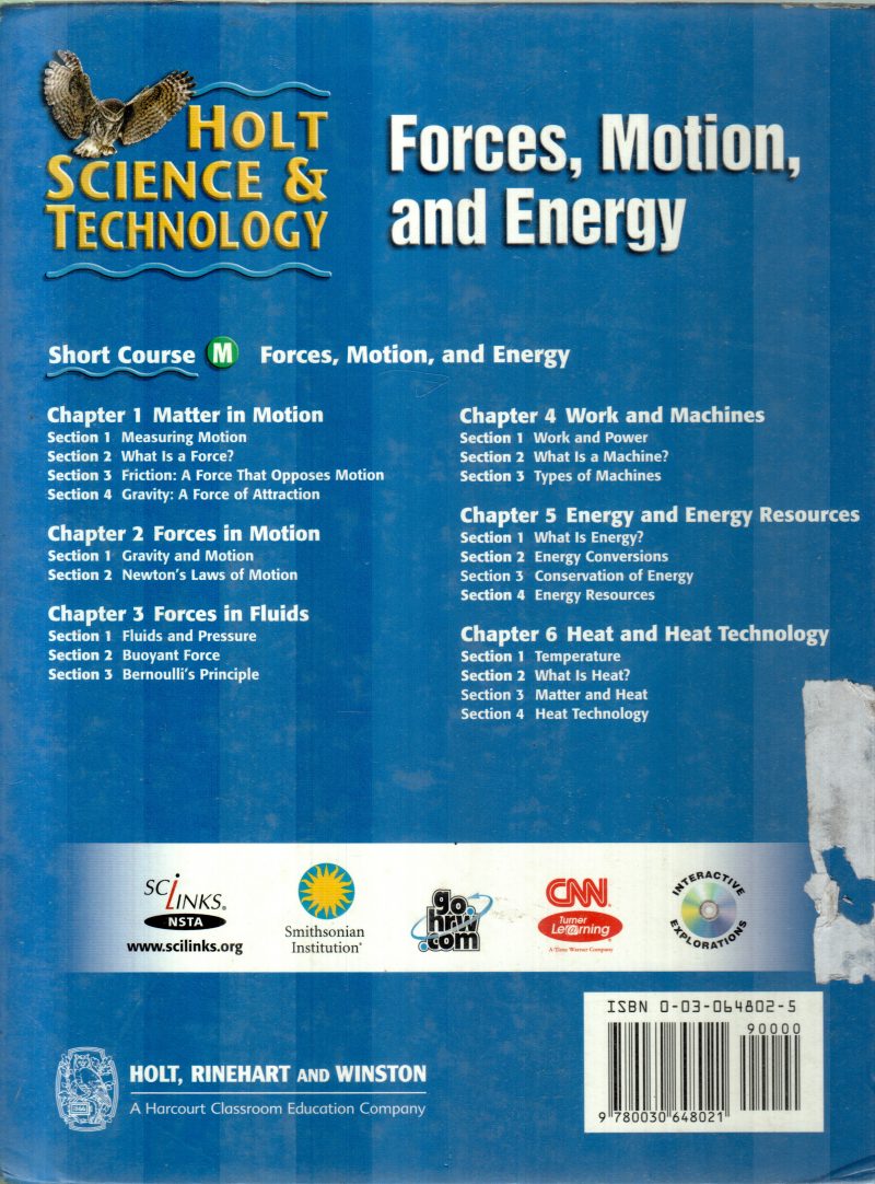 HOLT SCIENCE & TECHNOLOGY BY HOLT RINEHART - Image 2