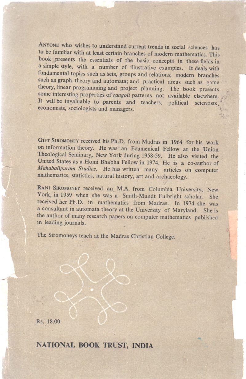 MATHEMATICS FOR THE SOCIAL SCIENCES BY GIFT SIROMONEY - Image 2