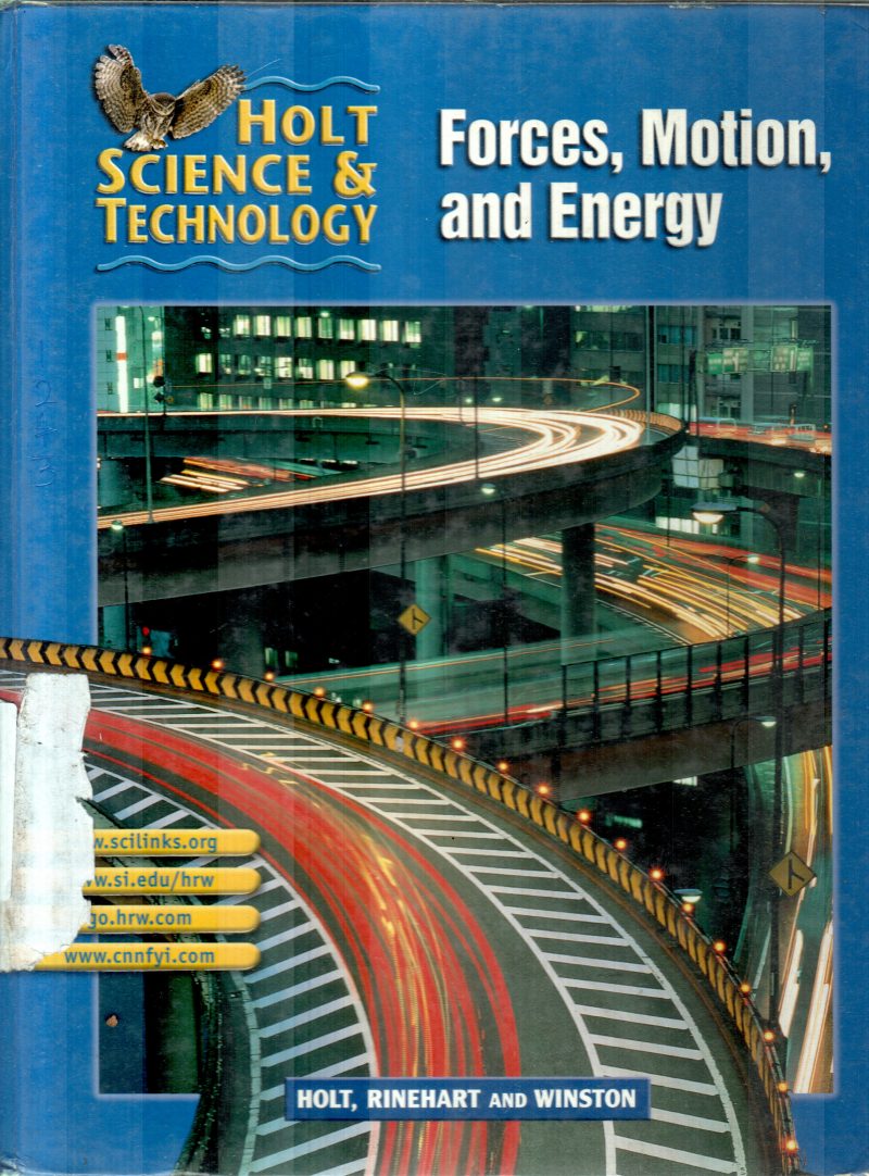 HOLT SCIENCE & TECHNOLOGY BY HOLT RINEHART