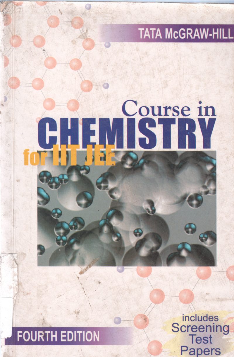 COURSE IN CHEMISTRY FOR IIT JEE BY TATA MCGRAW HILL