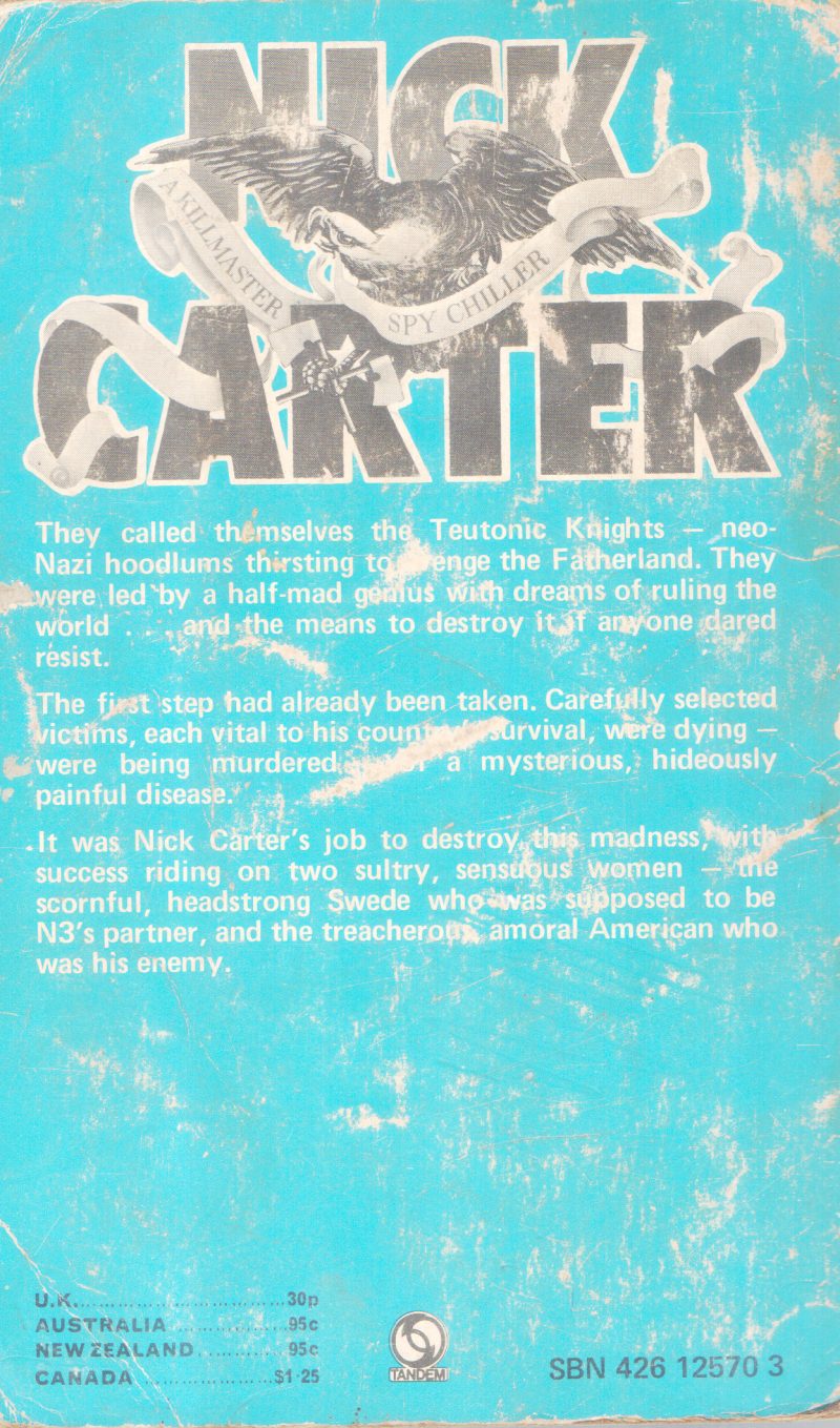 THE BRIGHT BLUE DEATH BY NICK CARTER - Image 2