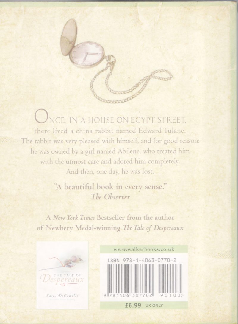 THE MIRACULOUS JOURNEY OF EDWARD TULANE BY KATE DICAMILLO - Image 2