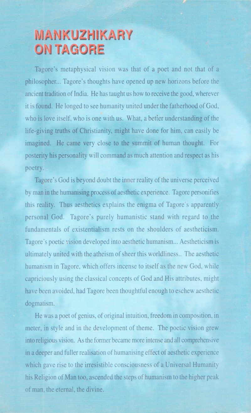 METAPHYSICAL VISION OF TAGORE BY BILibrary BY SEBASTIAN MANKUZHIKARY - Image 2