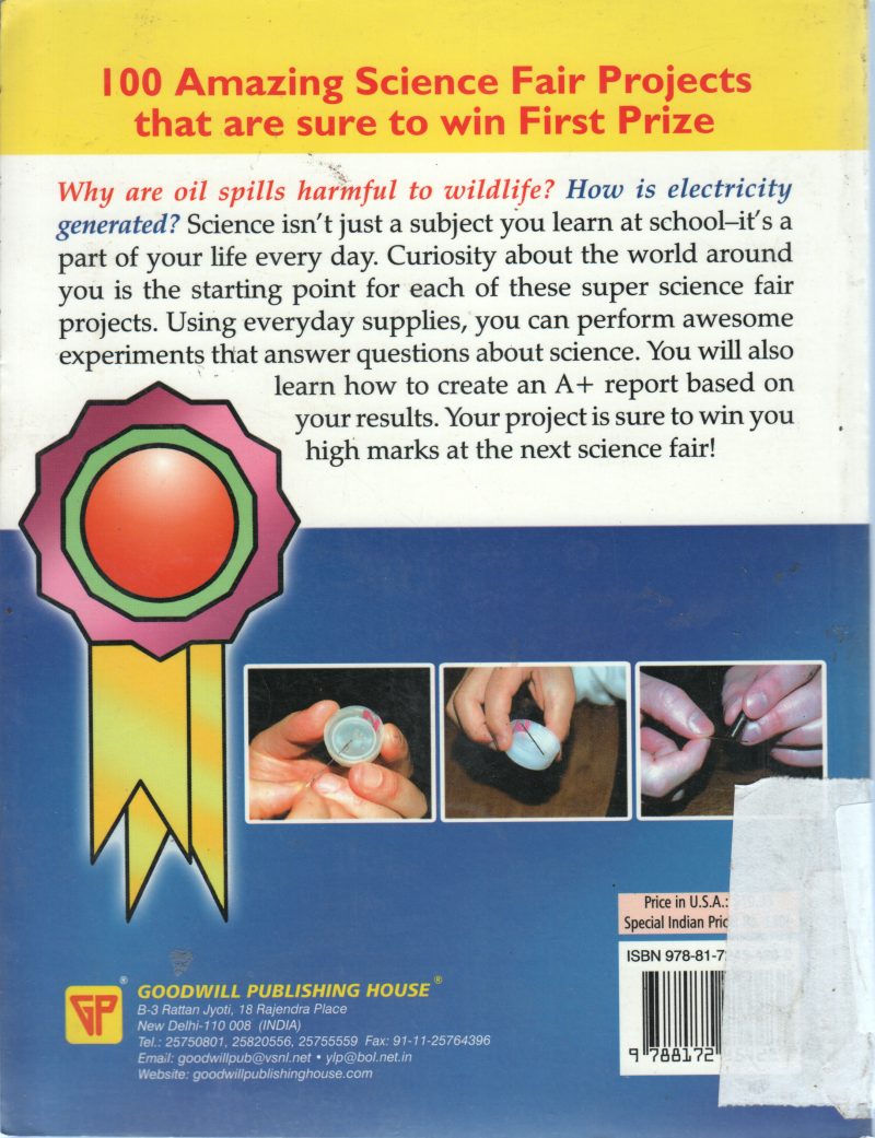 SCIENCE FAIR PROJECTS BY SUDIPTA BARDHAN QUALLEN - Image 2