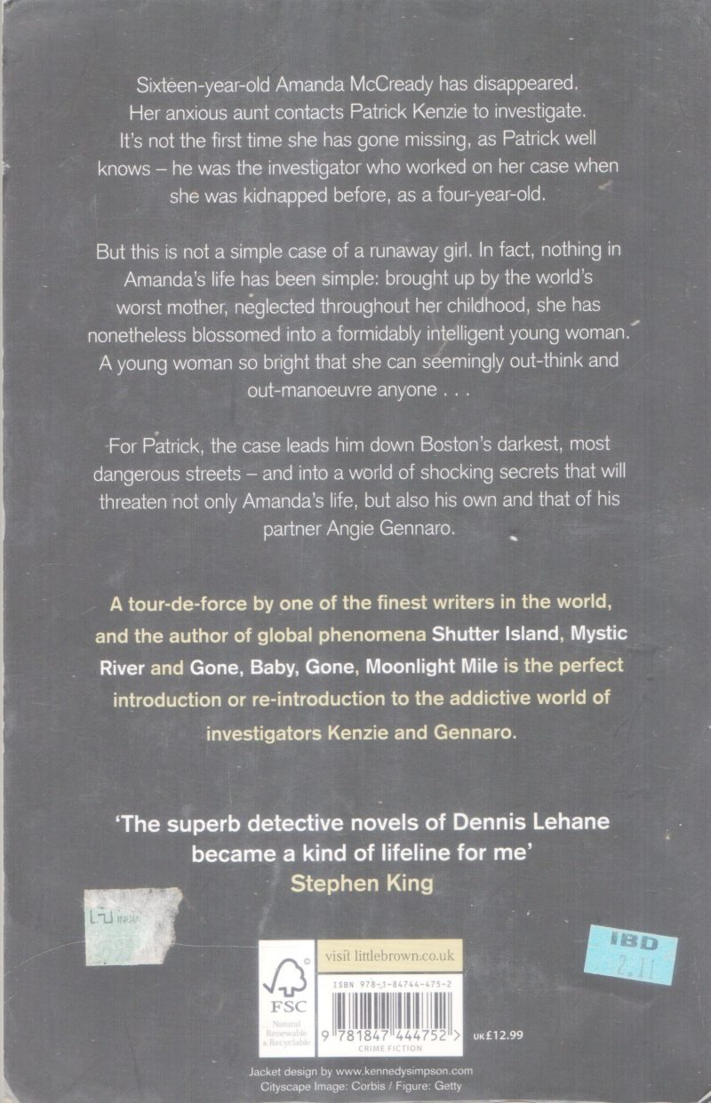 MOONLIGHT MILE BY DENNIS LEHANE - Image 2