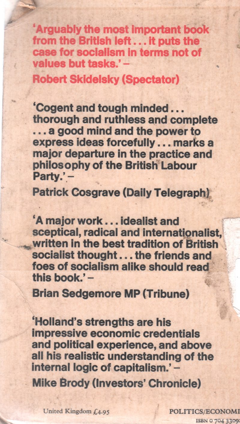 THE SOCIALIST CHALLENGE BY STUART HOLLAND - Image 2