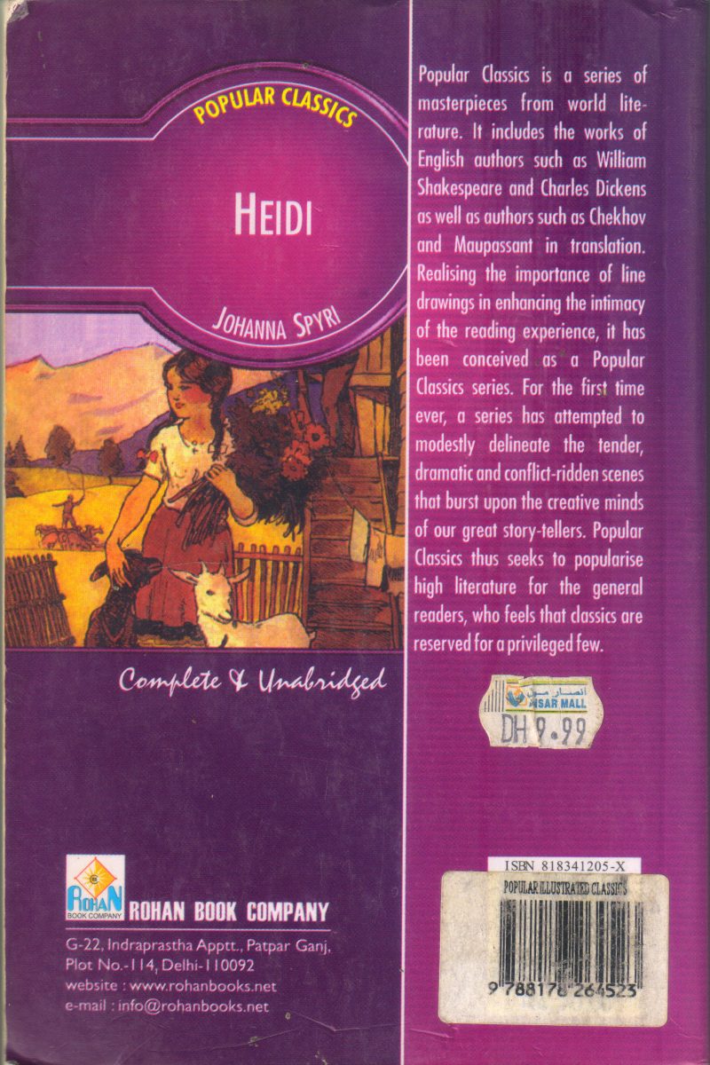 HEIDI BY JOHANNA SPYRI - Image 2