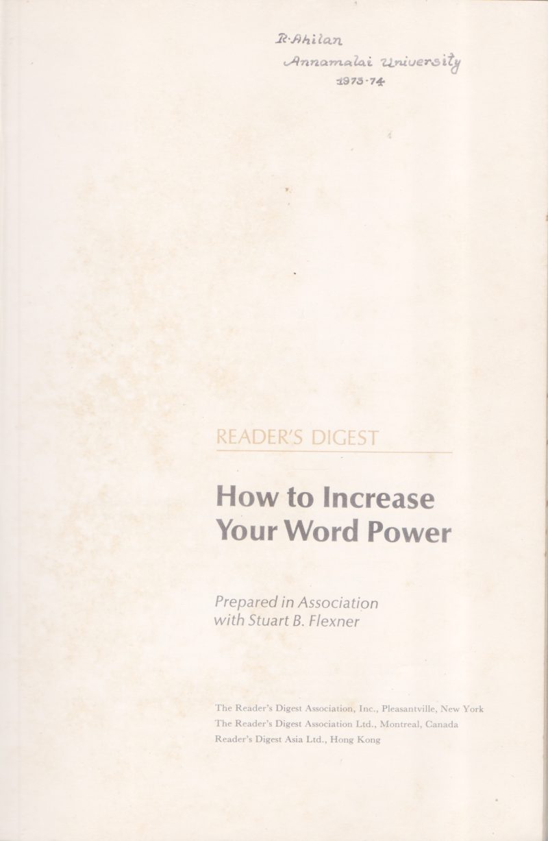 HOW TO INCREASE YOUR WORD POWER BY GROUP OF EDITORS
