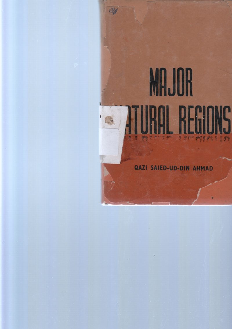 MAJOR NATURAL REGIONS BY QAZI SAIED UD DIN AHMAD
