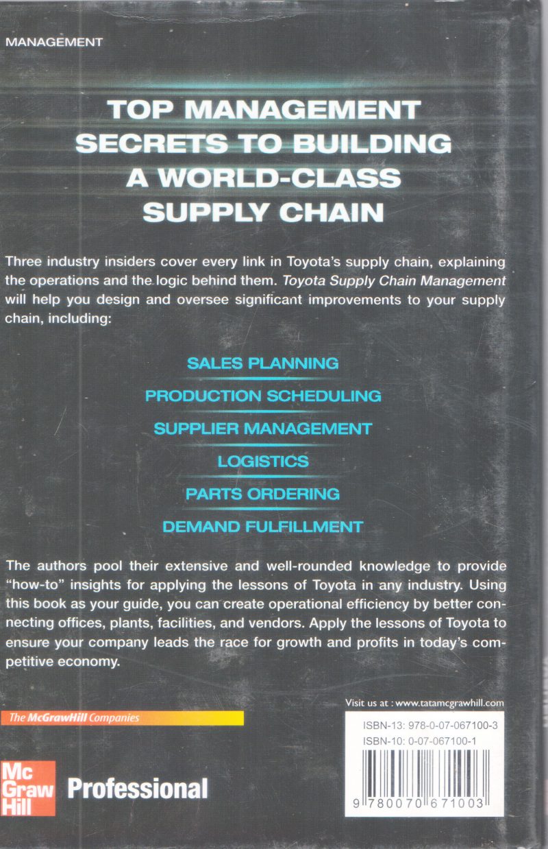 TOYOTA SUPPLY CHAIN MANAGEMENT GROUP OF EDITORS - Image 2