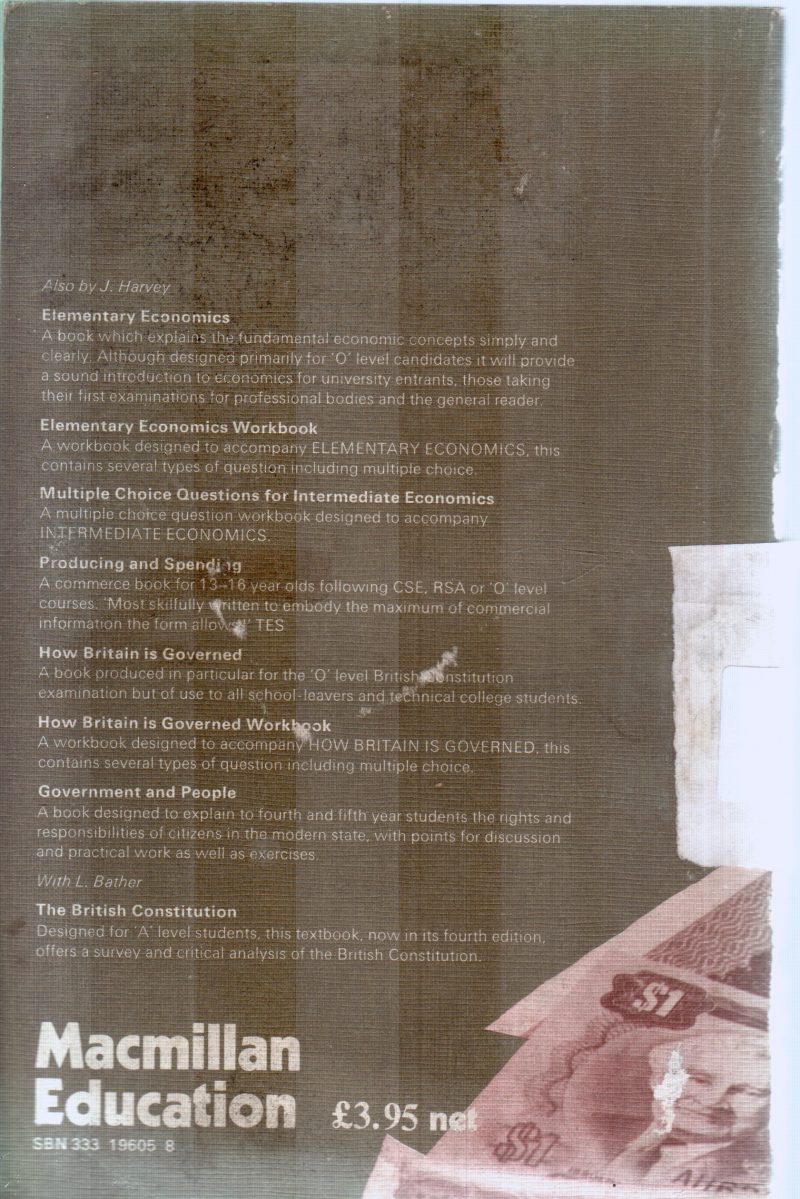 INTERMEDIATE ECONOMICS BY J.HARVEY - Image 2