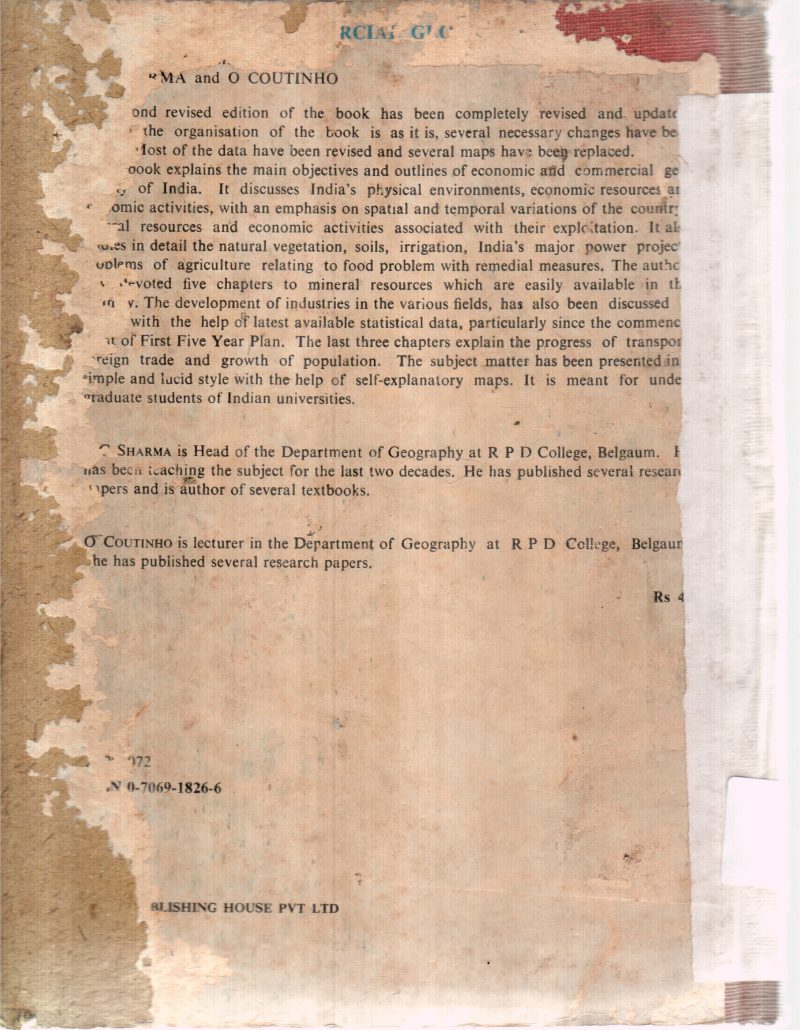 ECONOMIC AND COMMERCIAL GEOGRAPHY BY C SHARMA .OCOUNTINHO - Image 2