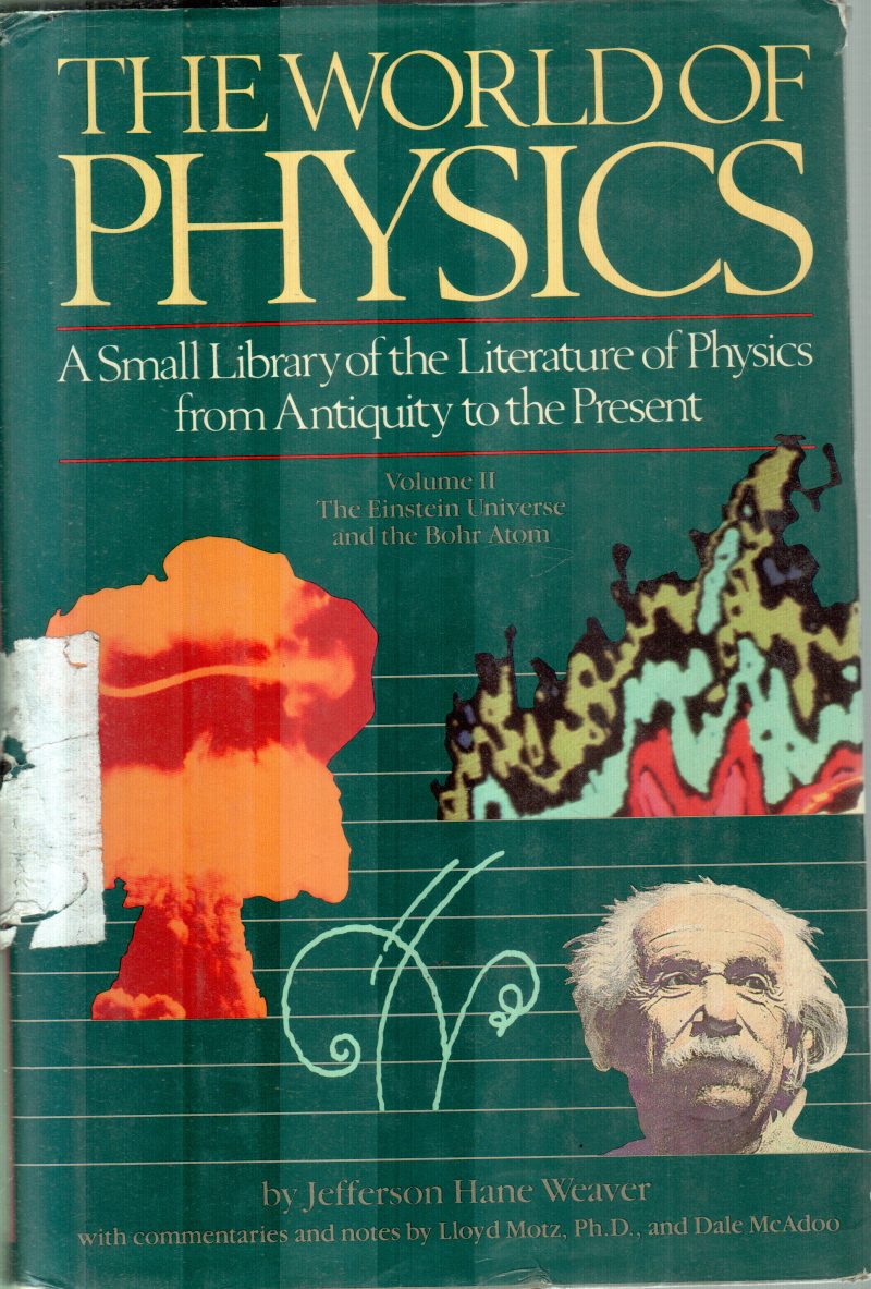 THE WORLD PHYSICS BY JEFFERS HANE WEAVER