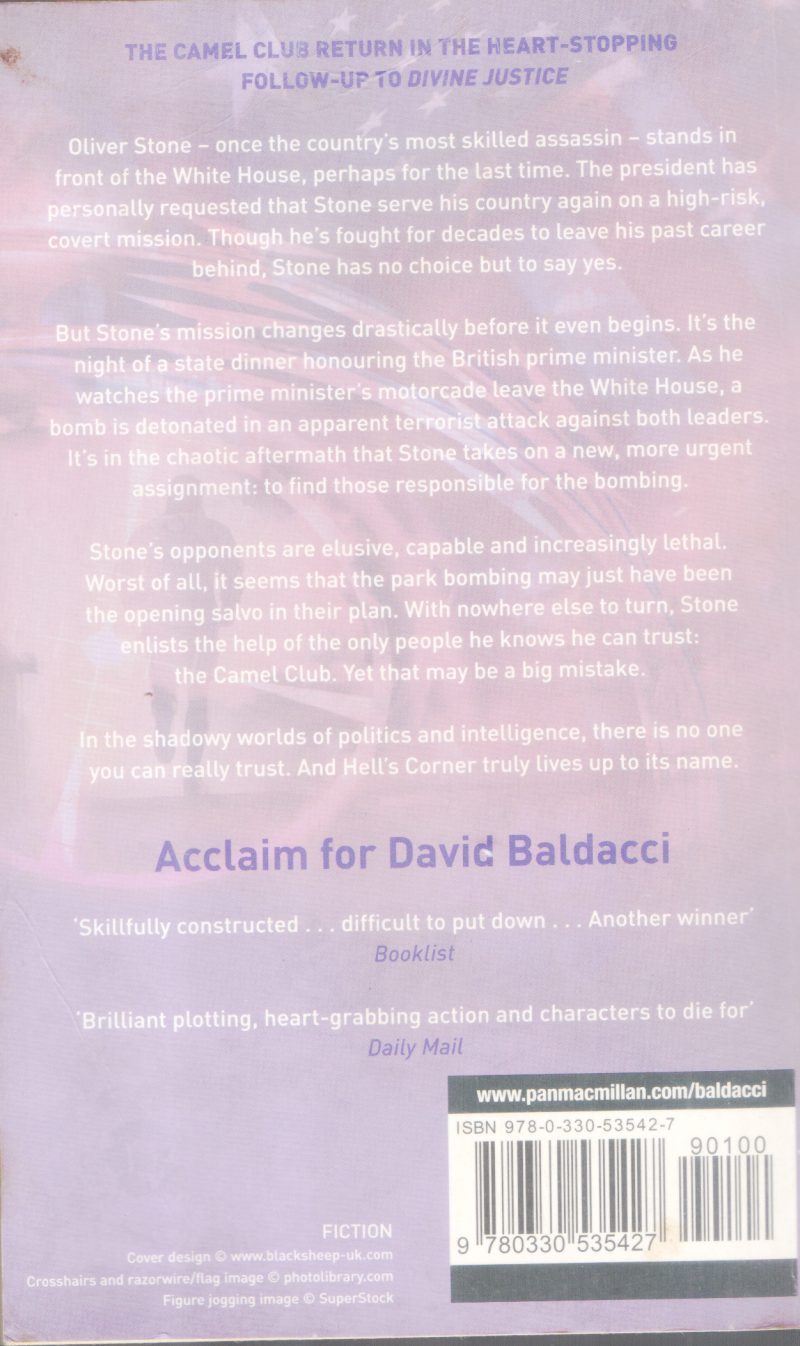HELLS'S CORNER BY DAVID BALDACCI - Image 2