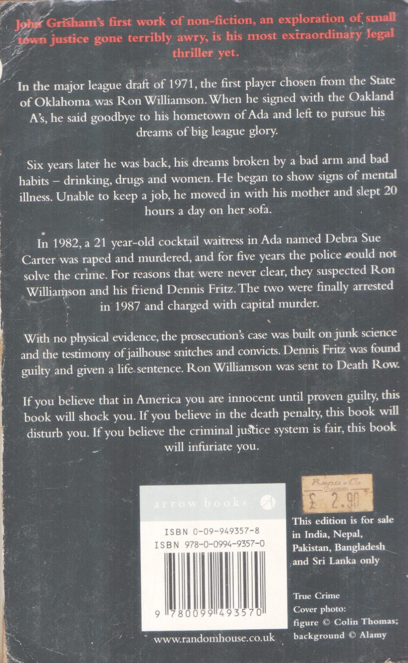 THE INNOCENT MAN BY JOHN GRISHAM - Image 2