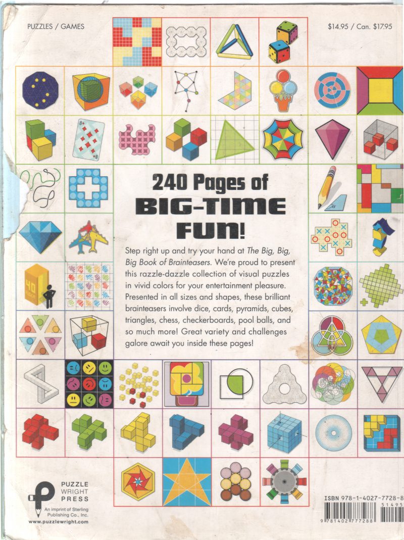 THE BIG, BIG, BIG BOOK OF BRAIN TEASERS - Image 2