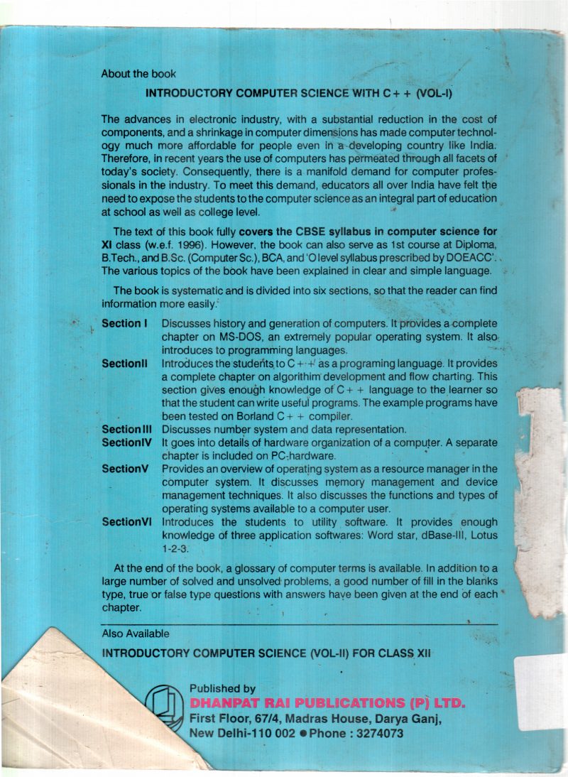 COMPUTER SCIENCE BY A K SHARMA - Image 2
