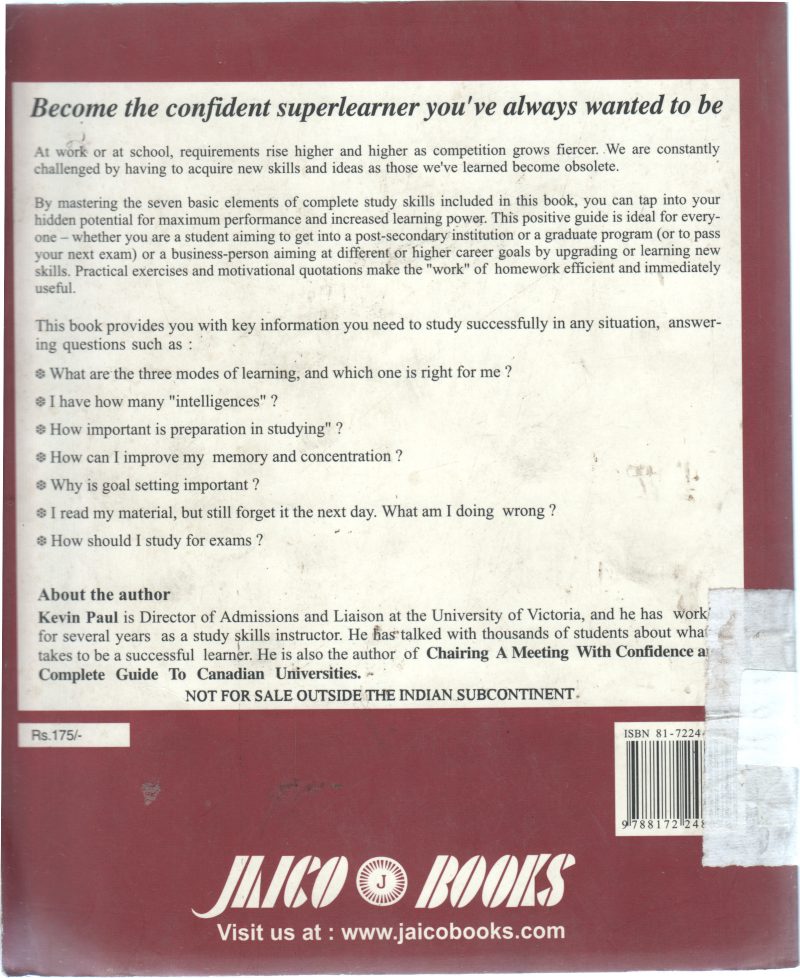 STUDY SMARTER NOT HARDER BY KEVIN PAUL - Image 2