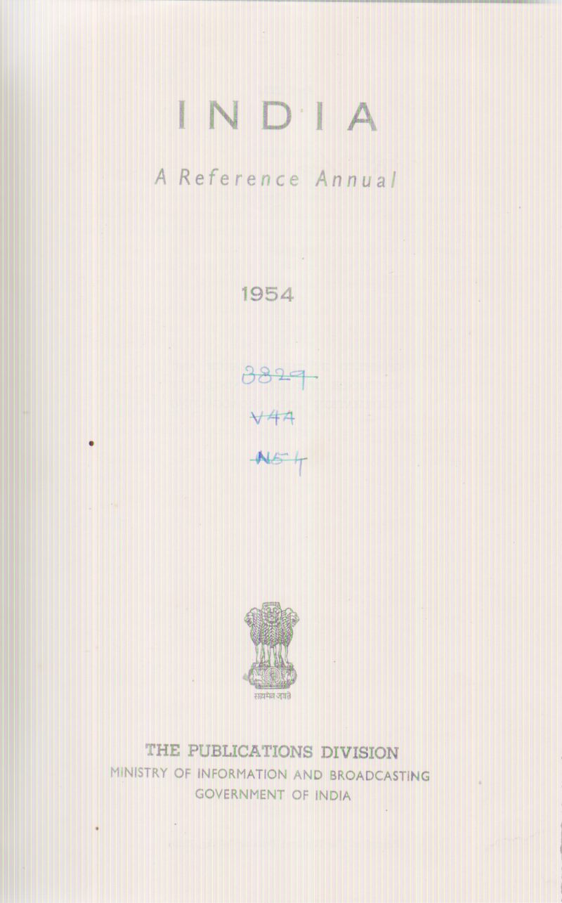 INDIA 1954
