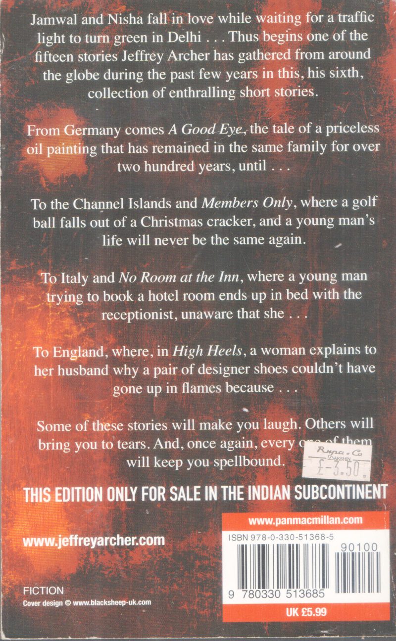 AND THEREBY HANGS A TALE BY JEFFREY ARCHER - Image 2