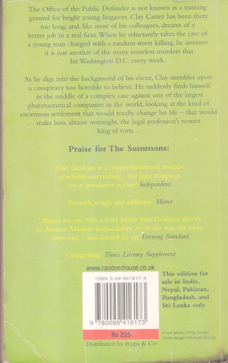 THE KING OF TORTS BY JOHN GRISHAM - Image 2