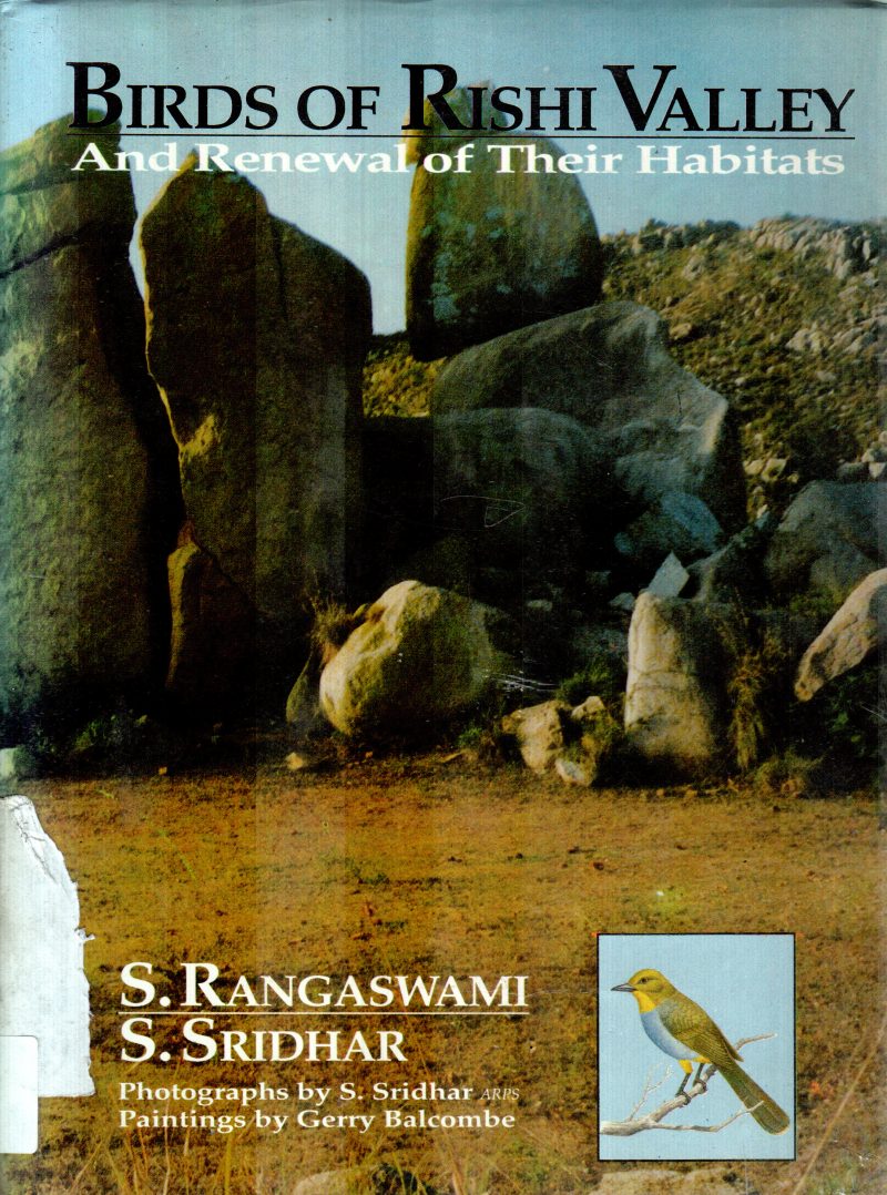 BIRDS OF RISHI VALLEY BY S.RANGASWAMI