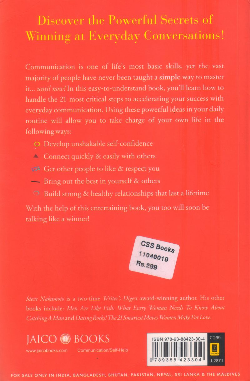 TALK LIKE A WINNER BY STEVE NAKAMOTO - Image 2