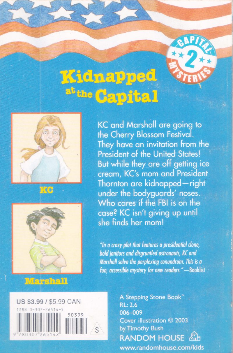 KIDNAPPED AT THE CAPITAL BY RON ROY - Image 2